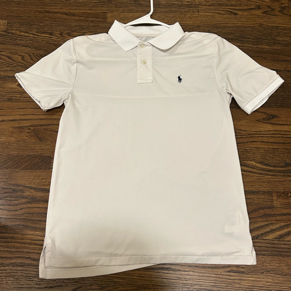 Polo by Ralph Lauren White Casual Polo Shirt